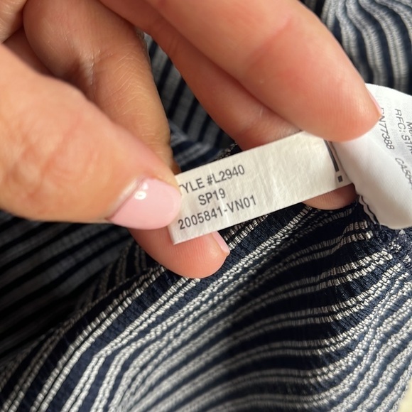 madewell • texture & thread peasant striped boxy top - Picture 9 of 9